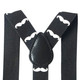Clip-On Braces - White Moustache